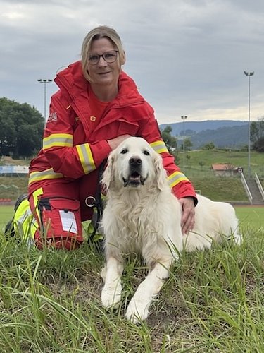 Flächensuche: Birgit Pollich mit Henry
